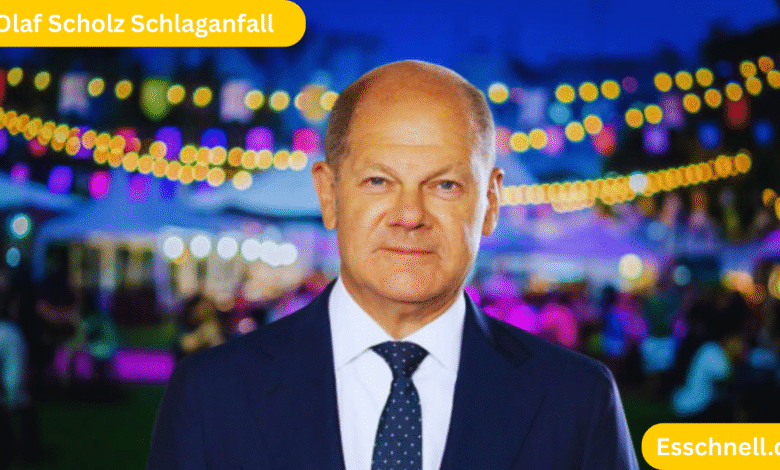 Olaf Scholz Schlaganfall